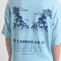 Camino de la felicidad azul