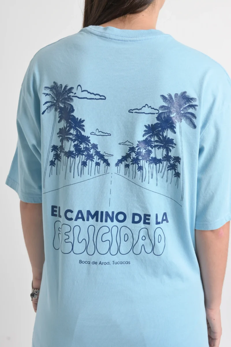 Camino de la felicidad azul